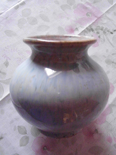 Kleinere alte vase rund - kleinere,