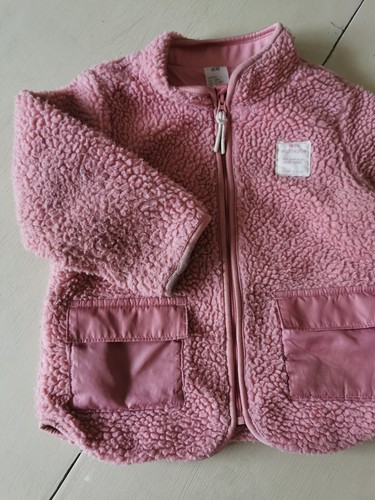 Teddyfleece jacke mädchen - h&m,