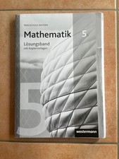 Westermann Mathematik 5 Realschule Bayern - Lösungsband + Kopiervorlagen