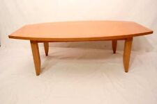 Formschöner langer Couchtisch Wohnzimmertisch Ovaler Tisch