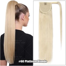 Lang Echthaar Pferdeschwanz