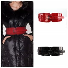 Women Patent Leather Belt