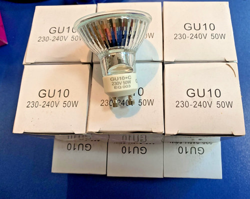 12x halogen lampen gu10 230v - 12x,
