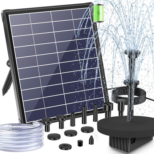 Solar springbrunnen w mit - solar, 6,5