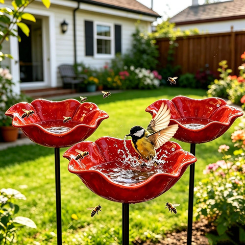 Vogeltränke garten stecker - garten,