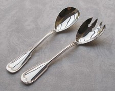 *RAR* Augsburger Faden seltenes 2-tlg. Salatbesteck aus 800er Silber von WMF