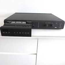  Braun Atelier in schwarz C1 Kassetendeck Design Dieter Rams   