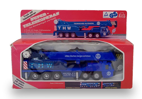 Kranwagen thw blau - kranwagen, thw-11