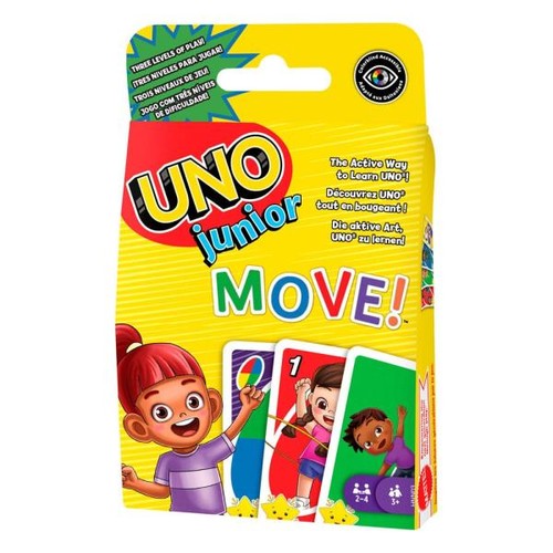 Uno junior move kartenspiel - uno, move!