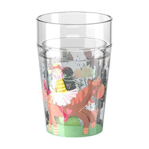 Glitzerbecher prinzessin - glitzerbecher,, &