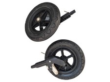 Bugaboo Ersatzräder Kinderwagen Zubehör Set Schwarz