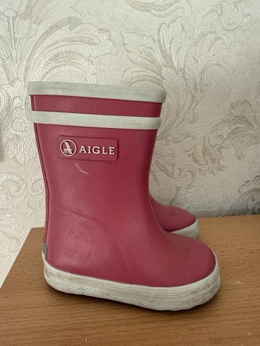 Aigle gummistiefel rosa - gummistiefel, 19
