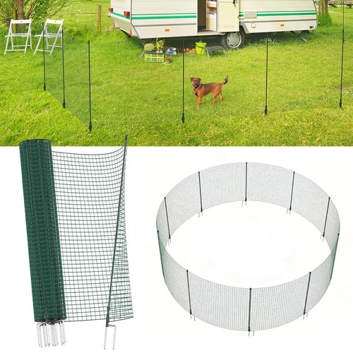 Campingzaun mobiler steckzaun - campingzaun,