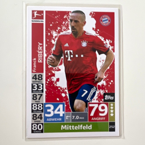 Topps match attax franck - match,
