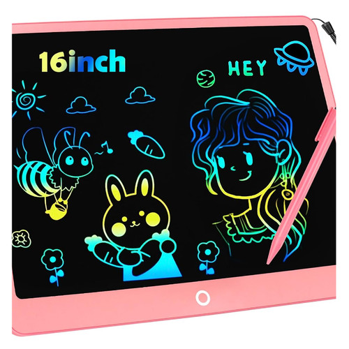 Lcd schreibtafel rosa - rosa, zoll