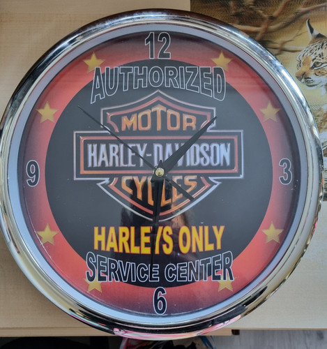 Harley davidson wanduhr - davidson,