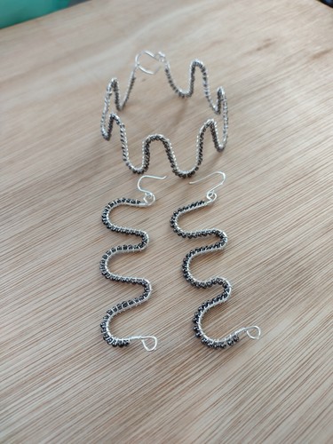 Handgefertigtes set aus - set,