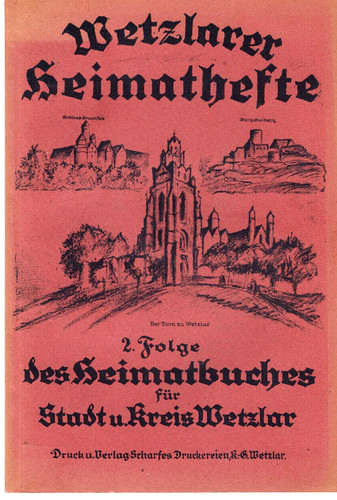 Wetzlar heimat hefte 2 - wetzlar,