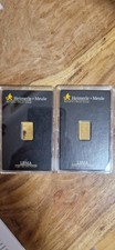 2× Heimerle + Meule Goldbarren – 2,5 g – 999,9 Feingold – LBMA-zertifiziert