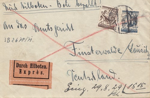 österreich 1929 eilboten - 1929,