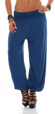 Haremhose Damen Hose Pumphose Aladinhose Pump viele Farben Gr. S M L, H28