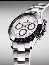 Pagani Design PD-1664 Chronograph VK63 40mm Saphir Neu Box