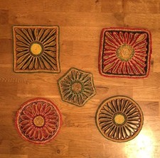 Topfuntersetzer Bast rund