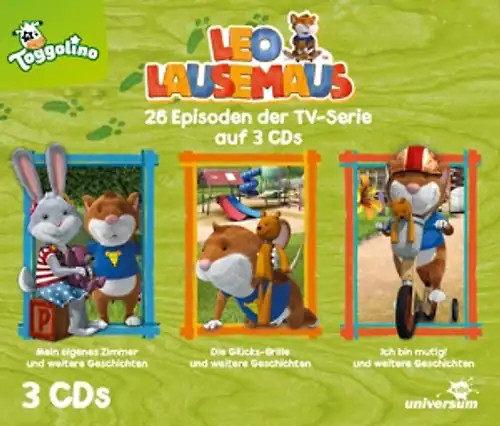 Leo lausemaus hörspielbox - lausemaus,
