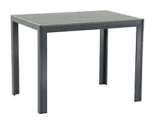 Nonwood Gartentisch Esstisch Balkontisch Fire 120 x 70 cm wetterfest Alu 2. Wahl