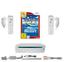 Nintendo Wii Sports Resort ,  2 x Controller&Nunchuck  original #