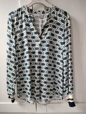 Damen Bluse 1/1 Arm von Emily Van Den Bergh in der Größe 36  Druck Gebraucht