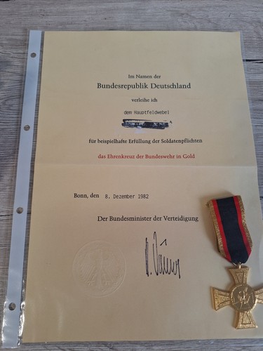 Bundeswehr ehrenkreuz der - bundeswehr,