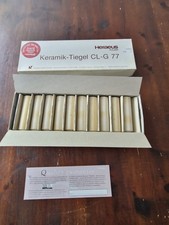 Heraeus 10 × Keramik-Tiegel CL-G 77, Zahntechnik Dentallabor Zahntechnik 