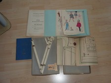 FROHNE ALT IN OVP%SCHNITTMUSTER, SCHNITTZEICHNER, VORLAGEN IN FARBE ETC. 1962/63