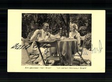 Karin Hardt und Hans Albers  Autogrammkarte Original Signiert  # BC 226491