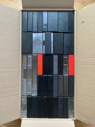 40x leere kassetten - 40x,