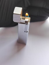  Gas Gasfeuerzeug Feuerzeug ROWENTA  Vintage Design rechteckige Form TOP Linien