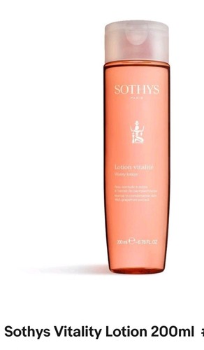 Sothys vitality lotion - sothys,