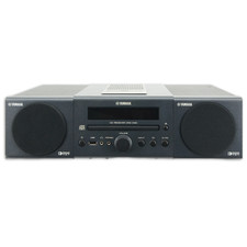 Yamaha CRX-040 CD Receiver mit Lautsprechern MCR-040 USB IPod dunkelgrau FB [GU]