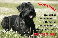 Riesenschnauzer SCHNAUZER - A4