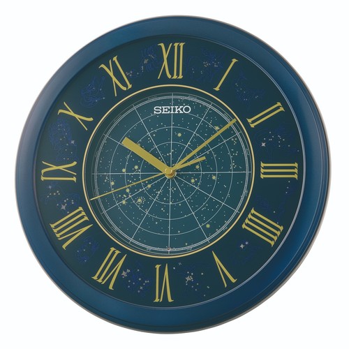 Seiko runde blaue - , batterie