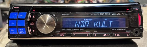 Alpine cde 123r autoradio erst - alpine,