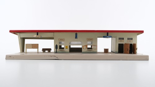 Kibri bahnhof barmen blech - bahnhof,