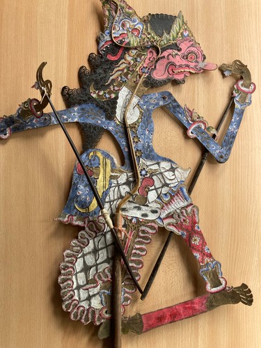 Stabfigur schattenpuppe wayang - stabfigur,