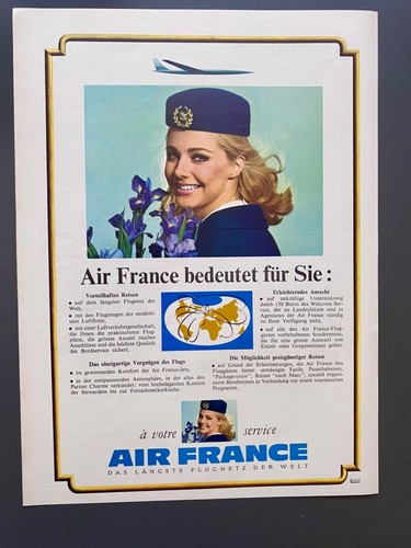 Air france stewardess - air,