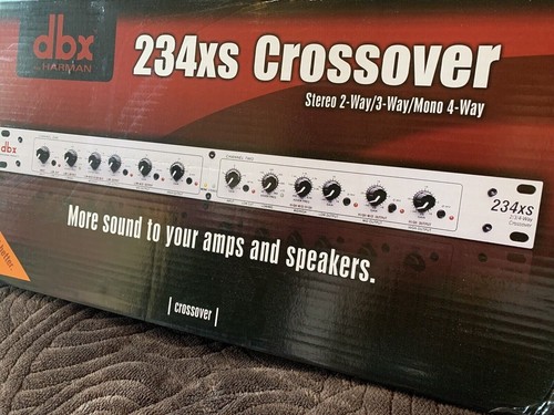 Dbx 234 stereo - xs, 3-wege