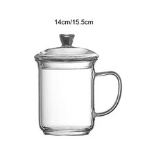 Klar Kaffeetasse Joghurt Glas