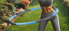NEU Hula Hoop Fitnessreifen Massage Noppen 100 cm für Sport Bauch Hüfte Beine Po
