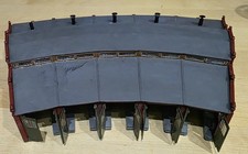 Arnold 6384 Spur N Ringlokschuppen Lockschuppen 5 Stände gebaut Akzeptabel