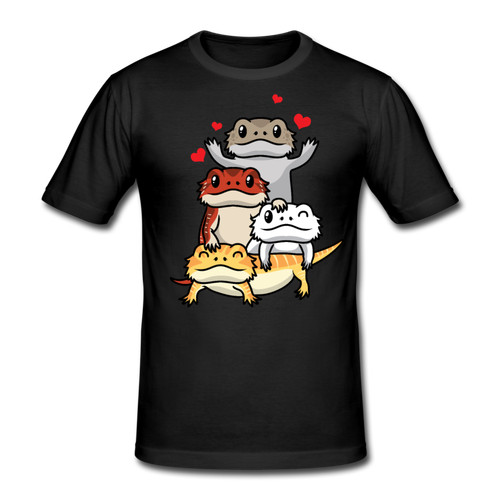 Bartagame shirt pogona - bartagame, t-shirt